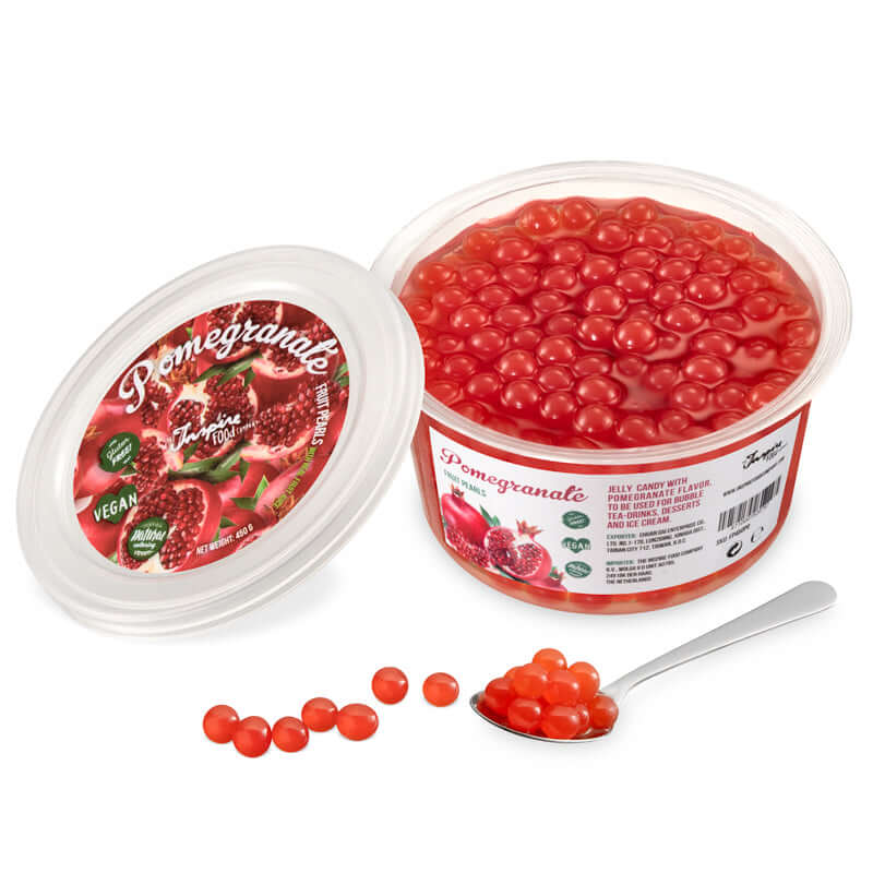 Pomegranate Popping Boba - Fruit Pearls