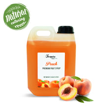 Load image into Gallery viewer, Peach Fruit Syrup - Natural Colouring
