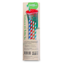 Load image into Gallery viewer, Multicolored Paper straws individually wrapped
