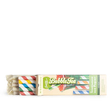 Load image into Gallery viewer, Multicolored Paper straws individually wrapped
