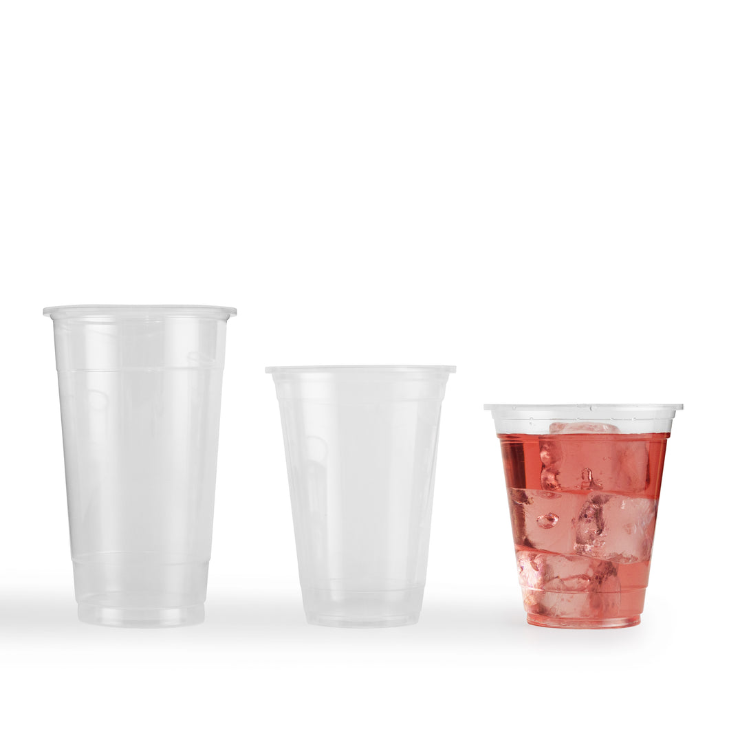 Bicchieri di Plastica 400ml Bianco