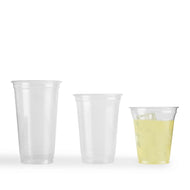 PLA - Biodegradable cups 400ml transparent