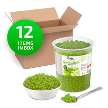 Load image into Gallery viewer, Green Apple Popping Boba - Fruit Pearls
