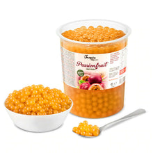 Load image into Gallery viewer, Passion Fruit Popping Boba - Fruit Pearls
